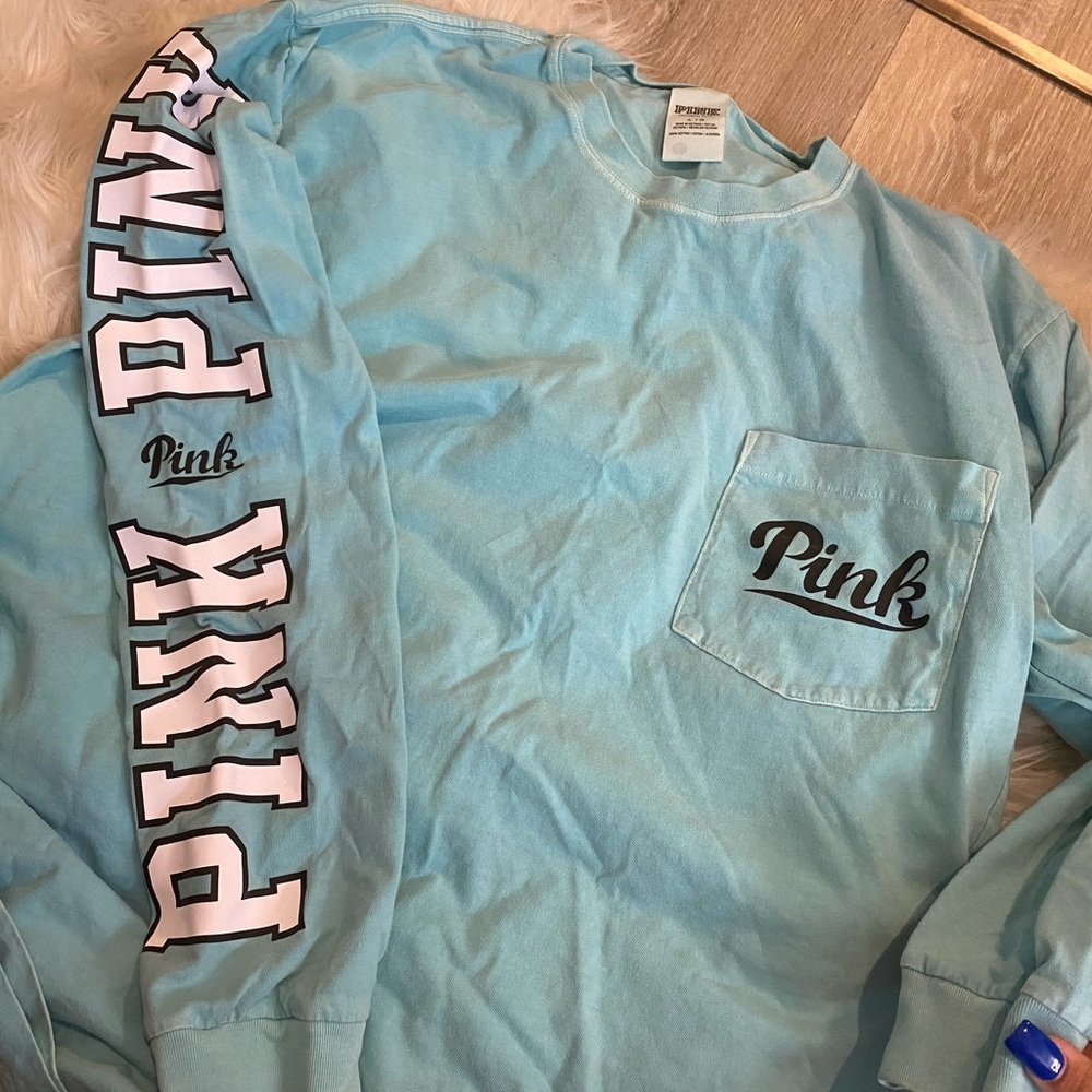pink long sleeve